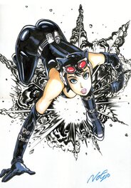 Not210 - Catwoman - Original Illustration