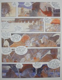 Michel Crespin - Faust Michel Crespin - Planche originale