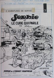 Jidéhem - 1972 - Sophie & le cube qui parle * - Couverture originale