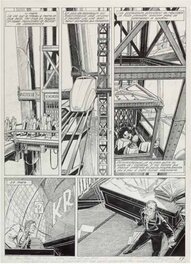 François Schuiten - La fièvre d'Urbicande - Planche originale