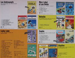 Catalogue Dupuis 1972 Catalogue Dupuis 1972