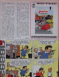 Publicité dans les pages intérieures du journal Spirou de 1972