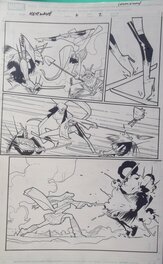 Stuart Immonen - Nextwave - Planche originale