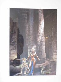 Dany - Egyptienne - Illustration originale