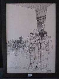 François Schuiten - Temporary Title - Illustration originale