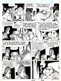 Bernard Hislaire - Bidouille et Violette - Planche originale