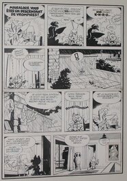 Planche originale - 1964 - Chaminou et le Khrompire