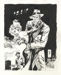 Jordi Bernet - Torpedo - Original Illustration