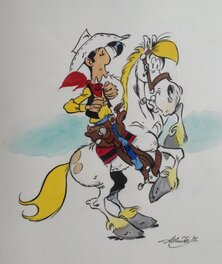 Achdé - Lucky Luke - Illustration originale