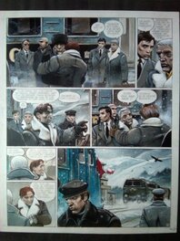 Enki Bilal - Partie de Chasse - Planche originale