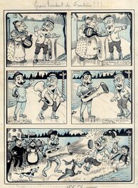 Jean d'Aurian - D'aurian - Grave incident de frontière 1899 - Planche originale