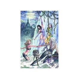 Milo Manara - "x-Men: Gals on the Run" original cover - Original Cover