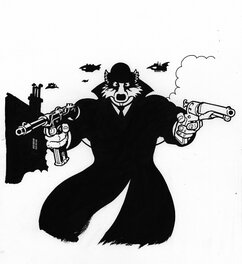 Bryan Talbot - Grandville cover - Original Cover