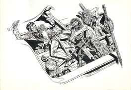 George Wunder - Illustration - Illustration originale