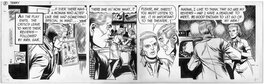George Wunder - Planche du comic strip Terry & The Pirates - Planche originale