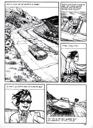 Rica - E dans l'eau p63 - Planche originale