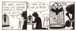 Rivera - Strip paru dans un magazine d'Elvifrance (1988) - Planche originale