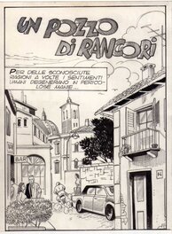 unknown - Un pozzo di rangori - histoire publiée dans un magazine non identifié d'Elvifrance - Planche originale