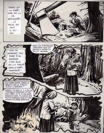 Planche 94 du Doigt de l'ombre, Hallucinations  n°11, Aredit, 1971