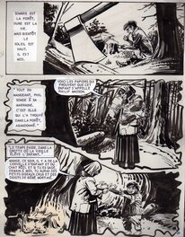 unknown - Planche 94 du Doigt de l'ombre, Hallucinations  n°11, Aredit - Planche originale