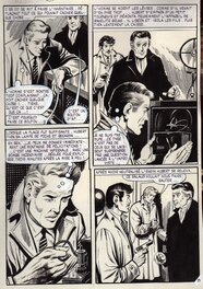 Armando Sanchez - "Festival pour OSS 117" planche 79 - Comics pocket n°29 (Aredit) - Comic Strip