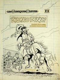 Willy Lambil - Lambil - Bronco Benny - Couverture originale