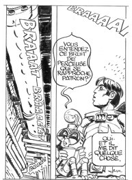 Jean-Claude Mézières - Valérian - case inédite - Comic Strip
