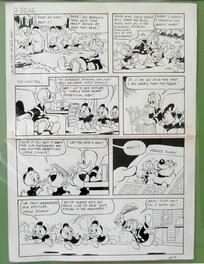 Vicar - Donald Duck, Bears - Planche originale