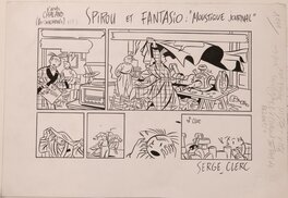 Serge Clerc - Spirou ET FANTASIO - Comic Strip