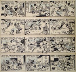 Bertie Brown - Frank Randle ! - Planche originale