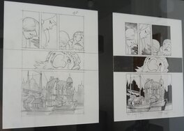 Planches originales pour la série Polly et les pirates