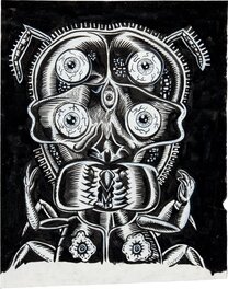 Gary Panter - Facetasm - Original Illustration