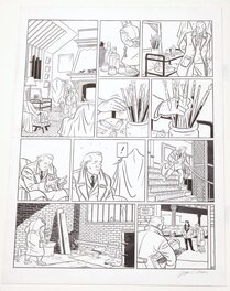 Jean-Claude Denis - L'ombre AU TABLEAU PAGE 37 - Planche originale