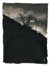 Christophe Chabouté - Moby Dick - Original Illustration