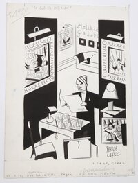 Serge Clerc - Galerie MELIKIAN - Comic Strip