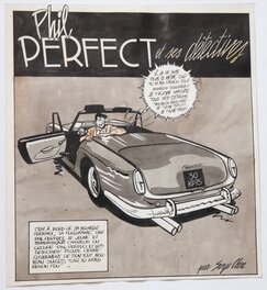 Phil Perfect - Planche originale