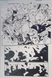 Stuart Immonen - Ultimate XMEN - Planche originale