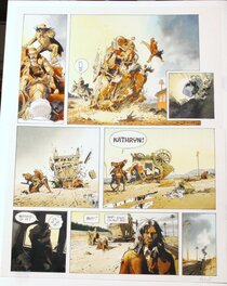 Christian Rossi - West TOME 6 - SETH  -Planche 10 - Planche originale