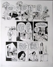 Will Eisner - Sunshine city page 24 - Planche originale