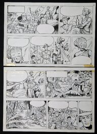 Willy Vandersteen - Safari - Planche originale