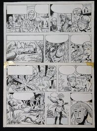 Willy Vandersteen - Safari - Planche originale