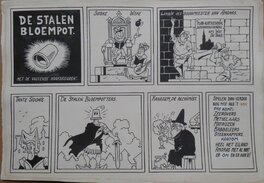 Aankondiging - De stalen bloempot