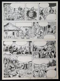 Willy Vandersteen - Safari - Planche originale