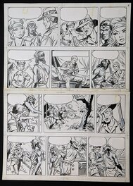 Willy Vandersteen - Safari - Planche originale