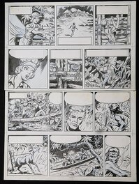 Willy Vandersteen - Safari - Planche originale