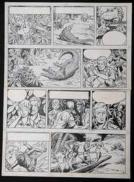 Willy Vandersteen - Safari - Planche originale