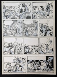 Willy Vandersteen - Safari - Planche originale