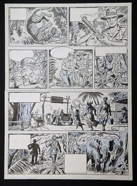 Willy Vandersteen - Safari - Planche originale