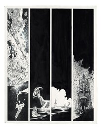 Philippe Druillet - Lone SLOANE, GAIL (Tome 4) - PL 44 - Planche originale