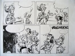 Yoann - Spirou - Planche originale